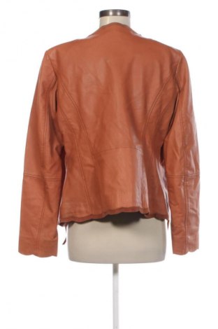 Damen Lederjacke Linea Tesini, Größe XL, Farbe Orange, Preis € 64,99