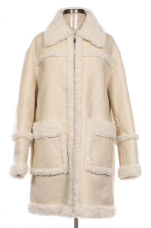 Damska kurtka skórzana Mango, Rozmiar XL, Kolor Beżowy, Cena 250,99 zł