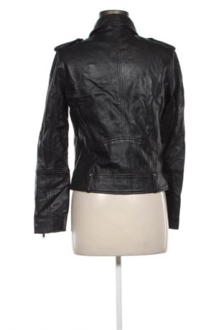 Дамско кожено яке Mango, Размер M, Цвят Черен, Цена 18,91 €