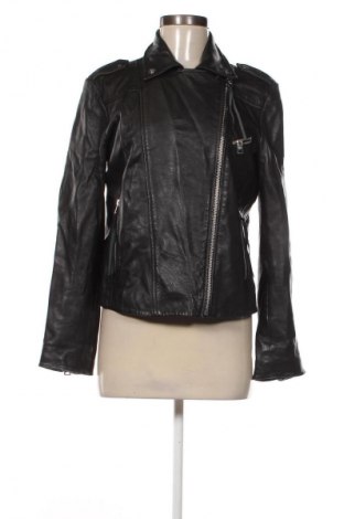 Geacă de piele pentru femei Mango, Mărime M, Culoare Negru, Preț 594,99 Lei