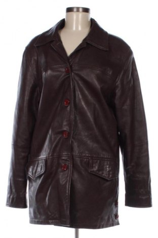 Γυναικείο δερμάτινο μπουφάν Morena, Μέγεθος XL, Χρώμα Καφέ, Τιμή 49,62 €