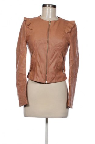 Damen Lederjacke Motivi, Größe XS, Farbe Braun, Preis 26,99 €