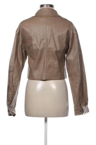 Damen Lederjacke NA-KD, Größe XS, Farbe Braun, Preis 21,12 €
