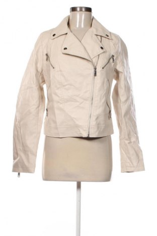 Дамско кожено яке Page One, Размер M, Цвят Бежов, Цена 36,99 лв.
