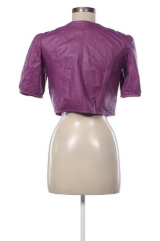 Damen Lederjacke Paprika, Größe S, Farbe Lila, Preis 66,50 €