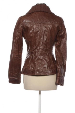 Дамско кожено яке S.Oliver, Размер M, Цвят Кафяв, Цена 109,99 лв.