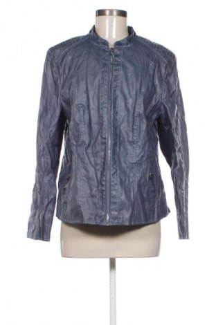 Γυναικείο δερμάτινο μπουφάν Samoon By Gerry Weber, Μέγεθος XL, Χρώμα Βιολετί, Τιμή 25,99 €