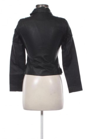 Γυναικείο δερμάτινο μπουφάν Sinsay, Μέγεθος XS, Χρώμα Μαύρο, Τιμή 29,65 €