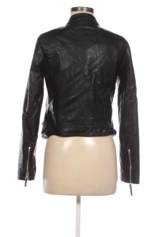 Γυναικείο δερμάτινο μπουφάν Top Secret, Μέγεθος S, Χρώμα Μαύρο, Τιμή 56,37 €