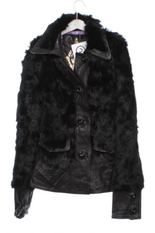 Geacă de piele pentru femei Unbranded, Mărime S, Culoare Negru, Preț 295,99 Lei