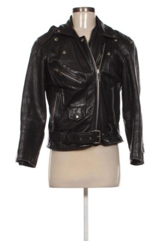 Damen Lederjacke Unbranded, Größe M, Farbe Schwarz, Preis 49,62 €