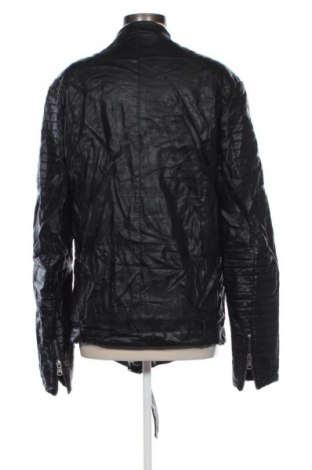 Γυναικείο δερμάτινο μπουφάν Unbranded, Μέγεθος XXL, Χρώμα Μαύρο, Τιμή 36,99 €