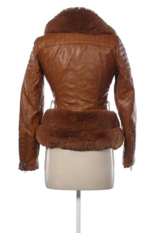 Dámská kožená bunda  Unbranded, Velikost M, Barva Hnědá, Cena  742,00 Kč