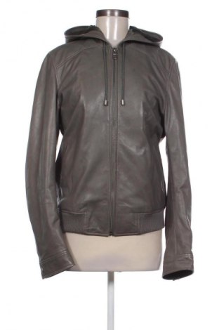 Dámská kožená bunda  Unbranded, Velikost L, Barva Šedá, Cena  1 228,00 Kč