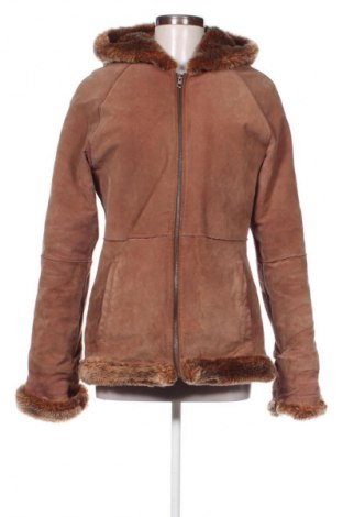 Damska kurtka skórzana Unbranded, Rozmiar M, Kolor Brązowy, Cena 360,12 zł