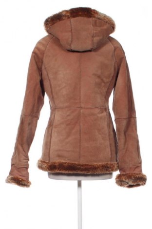 Damska kurtka skórzana Unbranded, Rozmiar M, Kolor Brązowy, Cena 360,12 zł