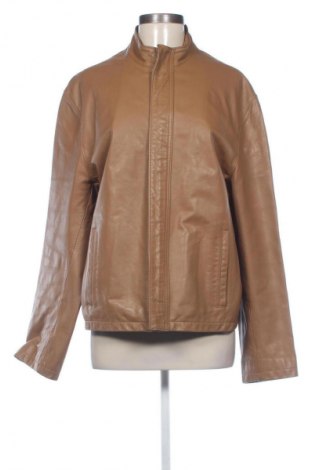 Damen Lederjacke Unbranded, Größe XL, Farbe Beige, Preis 49,62 €