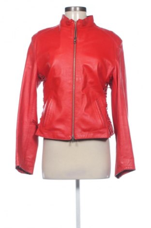 Női bőrdzseki Unbranded, Méret M, Szín Piros, Ár 19 550 Ft