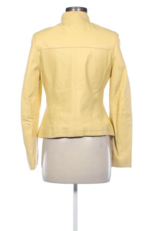 Дамско кожено яке Unbranded, Размер M, Цвят Жълт, Цена 97,75 лв.