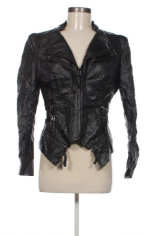 Γυναικείο δερμάτινο μπουφάν Unbranded, Μέγεθος M, Χρώμα Μαύρο, Τιμή 24,99 €