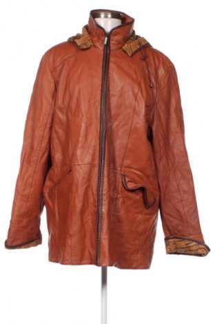 Dámská kožená bunda  Unbranded, Velikost XL, Barva Hnědá, Cena  1 228,00 Kč