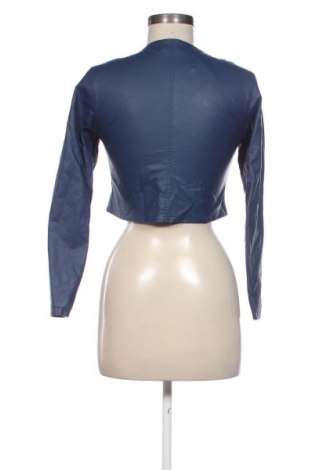 Damska kurtka skórzana Unbranded, Rozmiar L, Kolor Niebieski, Cena 133,33 zł