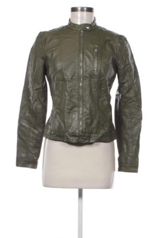 Damen Lederjacke Vero Moda, Größe S, Farbe Grün, Preis 18,99 €