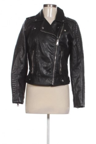 Damen Lederjacke Vero Moda, Größe M, Farbe Schwarz, Preis 61,99 €