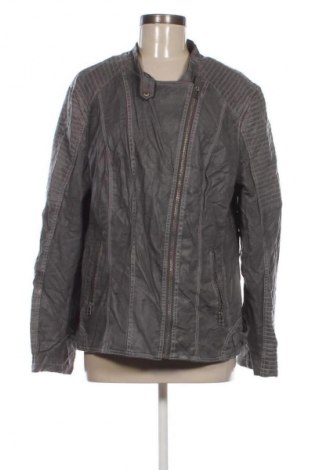 Damen Lederjacke Woman By Tchibo, Größe XL, Farbe Grau, Preis € 22,99