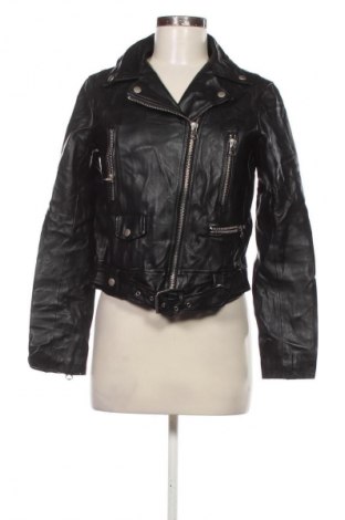 Damen Lederjacke Zara, Größe M, Farbe Schwarz, Preis € 28,99