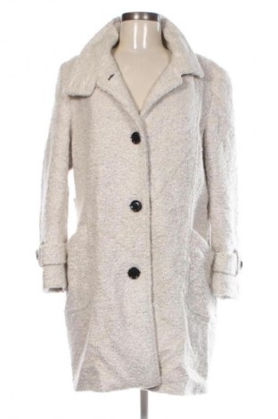 Γυναικείο παλτό Comma,, Μέγεθος L, Χρώμα Εκρού, Τιμή 75,99 €