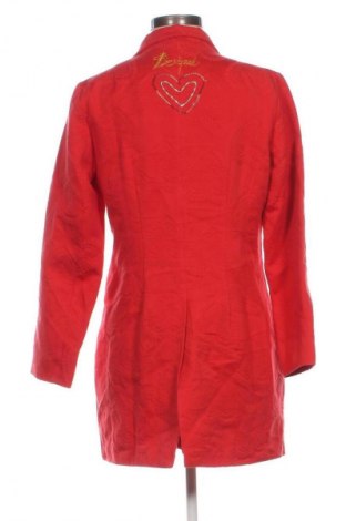 Női kabát Desigual, Méret L, Szín Piros, Ár 32 229 Ft
