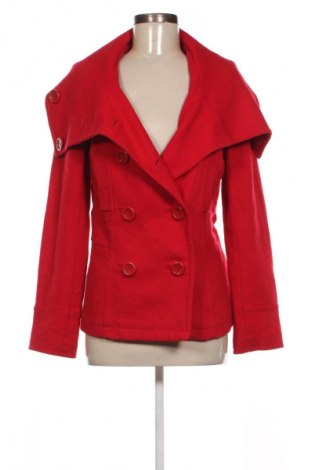 Дамско палто H&M Divided, Размер M, Цвят Червен, Цена 23,99 лв.