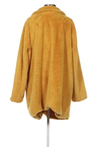 Γυναικείο παλτό Miss E, Μέγεθος XXL, Χρώμα Κίτρινο, Τιμή 23,99 €
