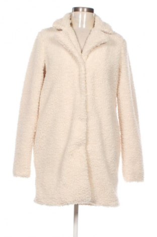 Damski płaszcz Pieces, Rozmiar M, Kolor ecru, Cena 64,99 zł