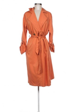 Дамско палто Stradivarius, Размер L, Цвят Оранжев, Цена 58,14 лв.
