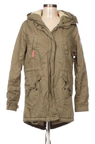 Dámsky kabát  Superdry, Veľkosť M, Farba Zelená, Cena  56,95 €