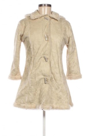Дамско палто Unbranded, Размер XS, Цвят Бежов, Цена 88,00 лв.