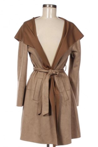 Palton de femei Zara, Mărime M, Culoare Bej, Preț 115,99 Lei