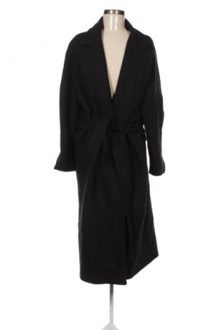 Дамско палто Zara, Размер XL, Цвят Черен, Цена 58,99 лв.