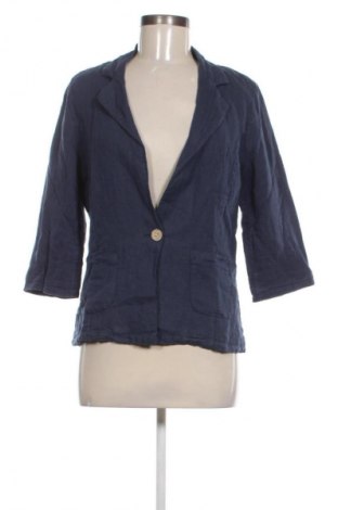 Női blézer Le Monde Du Lin, Méret L, Szín Kék, Ár 63 669 Ft