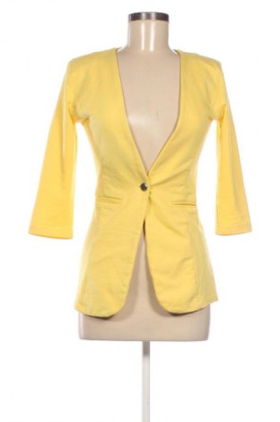 Damski żakiet Lefon, Rozmiar S, Kolor Żółty, Cena 250,57 zł