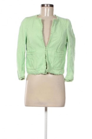 Damski żakiet Zara, Rozmiar S, Kolor Zielony, Cena 102,99 zł