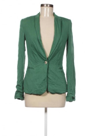 Damen Blazer Zara, Größe S, Farbe Grün, Preis € 18,99