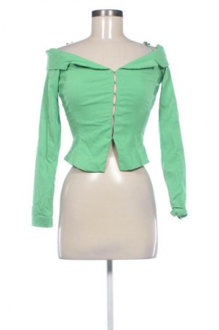 Dámske sako  Zara, Veľkosť XS, Farba Zelená, Cena  24,55 €