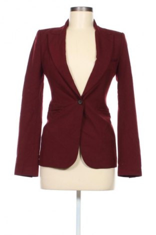 Damen Blazer Zara, Größe XS, Farbe Rot, Preis 26,99 €