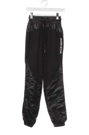 Дамско спортно долнище Alessa, Размер XS, Цвят Черен, Цена 34,00 лв.