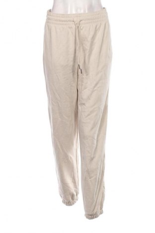 Дамско спортно долнище H&M, Размер M, Цвят Бежов, Цена 27,99 лв.