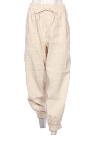 Γυναικείο αθλητικό παντελόνι Zara, Μέγεθος XL, Χρώμα  Μπέζ, Τιμή 13,81 €