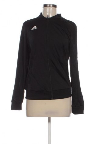 Γυναικεία αθλητική ζακέτα Adidas, Μέγεθος S, Χρώμα Μαύρο, Τιμή 27,99 €